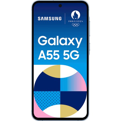 Samsung Smartphone 6.6", 5G, Octa Core 2.75GHz, RAM 8GB, 50Mpixel - Galaxy A55 5G 8GB/128GB Ice Blue Cijene