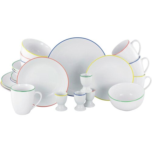 Creatable Kombinirani Servis Luna Color Line, 24-Delni Cene