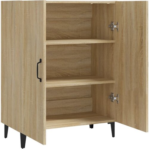  Komoda boja hrasta sonome 70x34x90 cm od konstruiranog drva Smeđa Slike