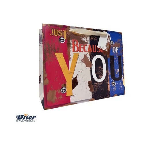Viter kesa shopper because of you l ( ED2303 ) Slike