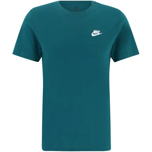 Nike Sportswear Majica 'Club' petrol / bijela