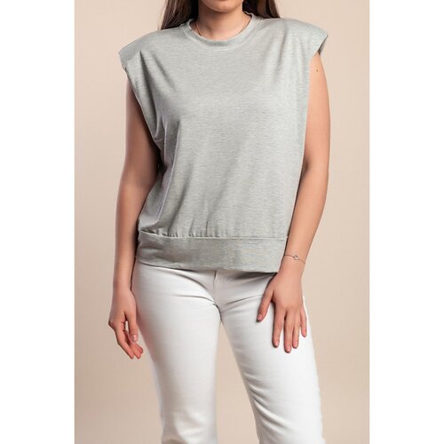 Fenzy Plus Size Top, Siva Cene