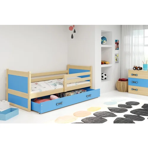 BestBed krevet rico s ladicom-bor-plava