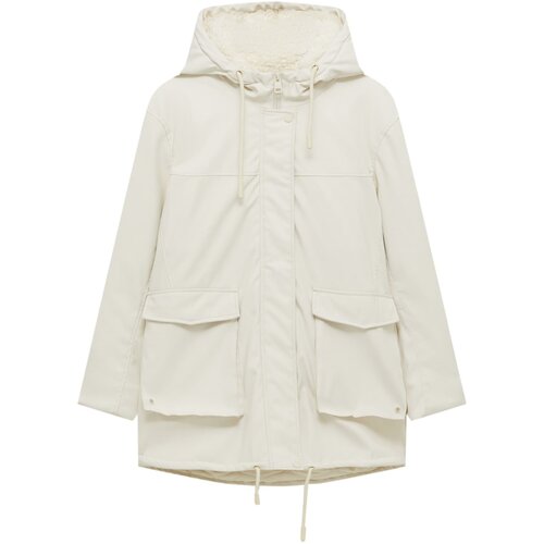 Pull&amp;amp;Bear Zimska jakna ecru Slike