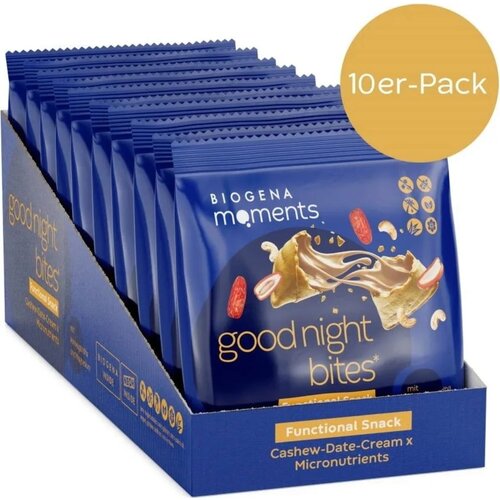 Moments by biogena good night bites 'Cashew-Date-Cream' - 300 g Cene