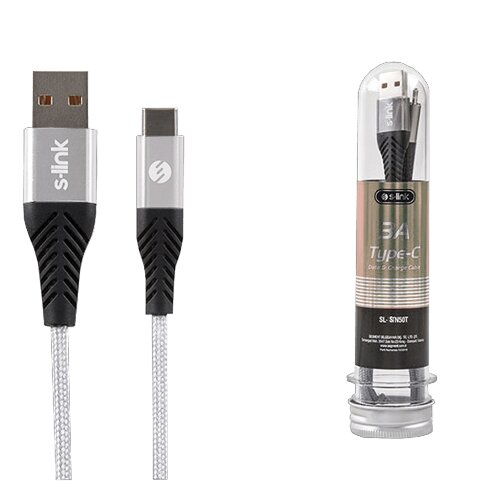 S-link USB-A na USB-C kabl SL-STM55 (Siva) Cene