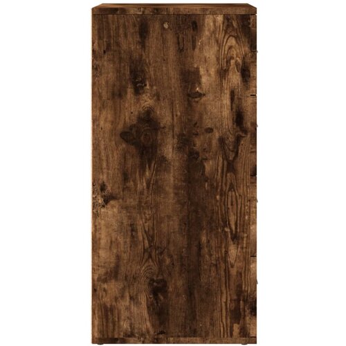  Komoda boja dimljenog hrasta 60x39x80 cm konstruirano drvo Slike