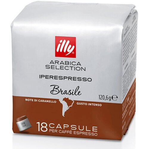 Illy kava v kapsulah cube mono brasile Cene