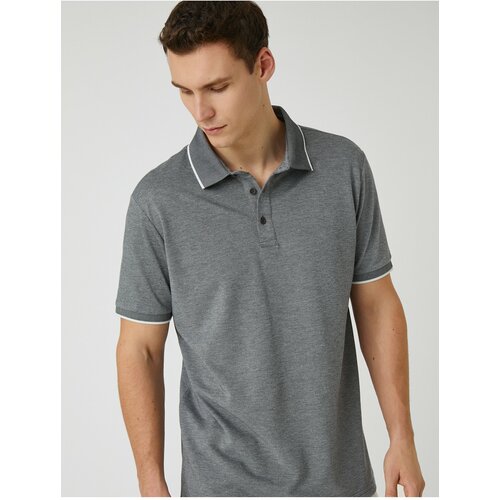 Koton Polo T-shirt - Gray - Slim fit Slike