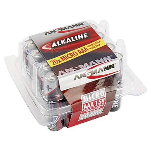 Ansmann 1x20 Alkaline Micro AAA LR 03 red-line Box Cijene