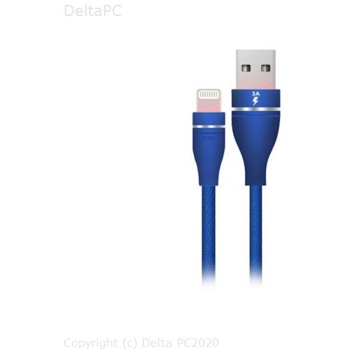 Hytech Lightning kabel 3A 1m HY-X320 Plavi Cijene