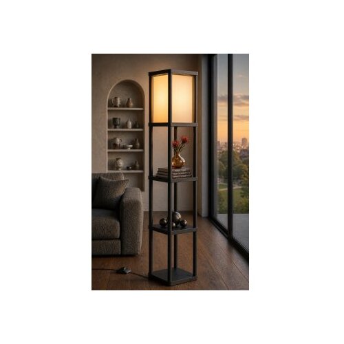 Opviq Podna lampa Last Chance Black Slike