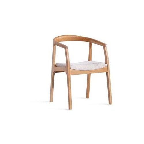 Hanah home Alfa - Natural Natural Chair VIZUELNO O&amp;Scaron;TEĆENJE Slike