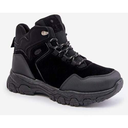 Kesi insulated men's lace-up trekking shoes black Zerista Cene