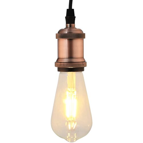  Grla za žarulje 2 kom crvena bronca E27 49 x 94 mm Slike