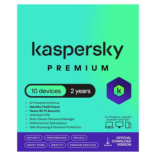 Kaspersky Premium (2 Years / 10 Devices) Key EUROPE Cene
