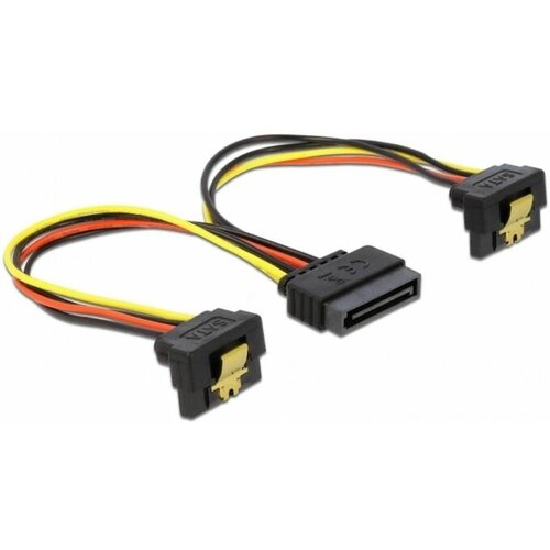 Delock adapter sata 1x sata m + 2x sata ž kotni 60128 Cene