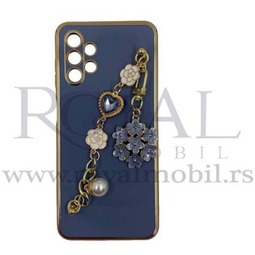  futrola elegant sa priveskom za samsung A235 galaxy A23 plava Slike