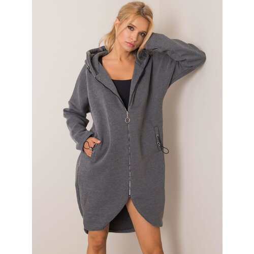 RUE PARIS Sweatshirt-RV-BL-4858-1.99P-dark gray Cene