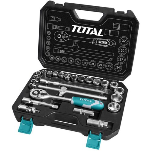 Total 25-dijelni set alata 1/2 nasadnih ključeva/ INDUSTRIAL (THT121251) Cijene