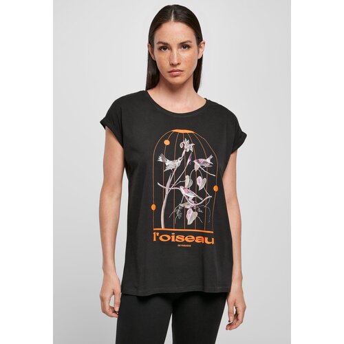 Mister Tee Women's T-shirt L ́oiseau De Paradis black Cene