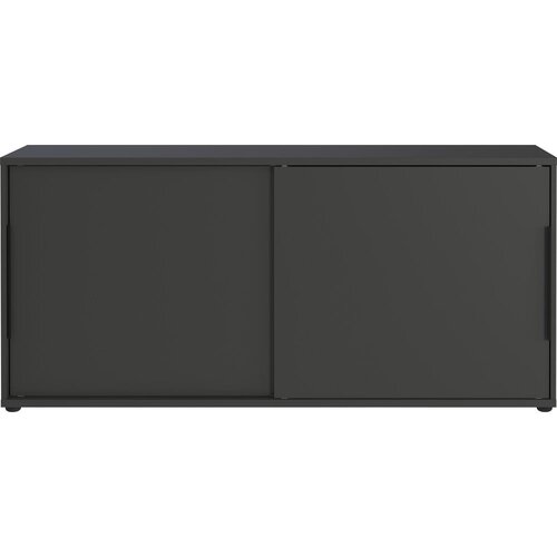 Germania Antracitno siva omarica z drsnimi vrati 160x74 cm Mailand &amp;ndash; Slike