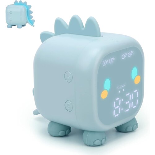 Dardanar Prikupna dinozavrska budilka Wake Up in nočna lučka z USB budilko, (21156262) Slike