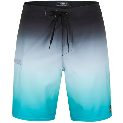O'neill Surferske kupaće hlače 'Heat Fade' akvamarin / golublje plava / crna / prljavo bijela