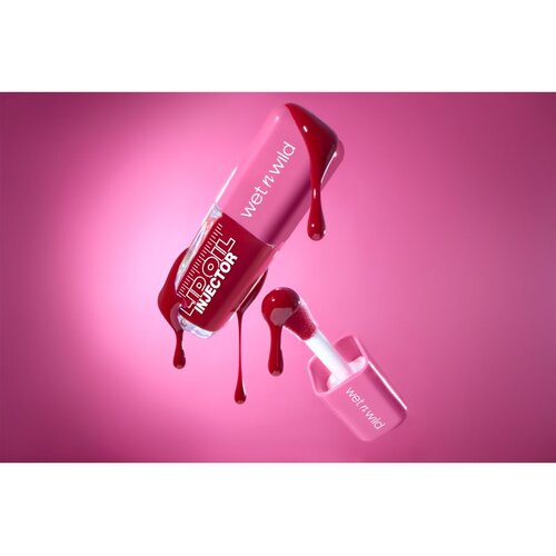 Wet&amp;#039;n wild Lip Oil Injector uljno sjajilo za usne za volumen nijansa Hottest Flame 7 ml Slike