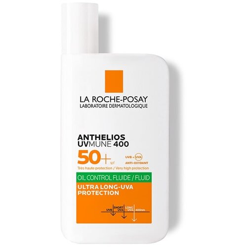 La Roche Posay Anthelios UVMUNE 400 zaščitni fluid za mastno kožo SPF 50+ 50 ml Cene