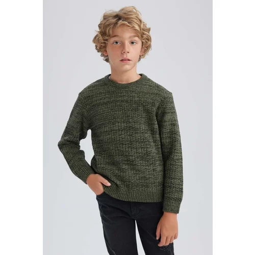 Defacto Boy's Crew Neck Sweater