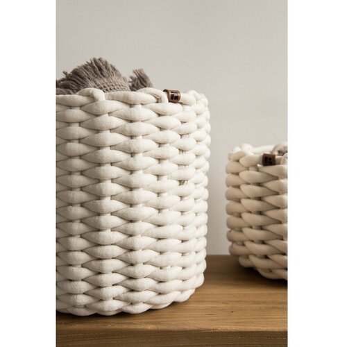 Bigso Tekstilna ko&amp;scaron;ara &amp;oslash; 25x25 cm Peach Skin Round M &amp;ndash; Slike