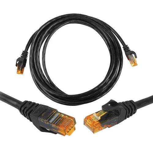  8P8C CAT6e UTP Connection network Cable 2m black Cijene