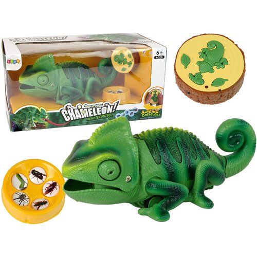  Kameleon na daljinsko upravljanje 28 cm - zeleno Cene