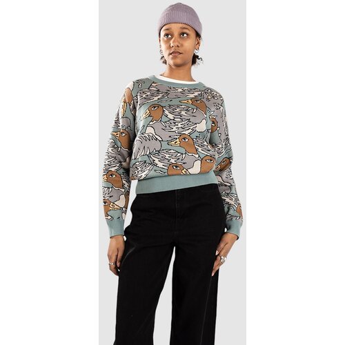 Iriedaily Tilda Knit Pulover slate Slike