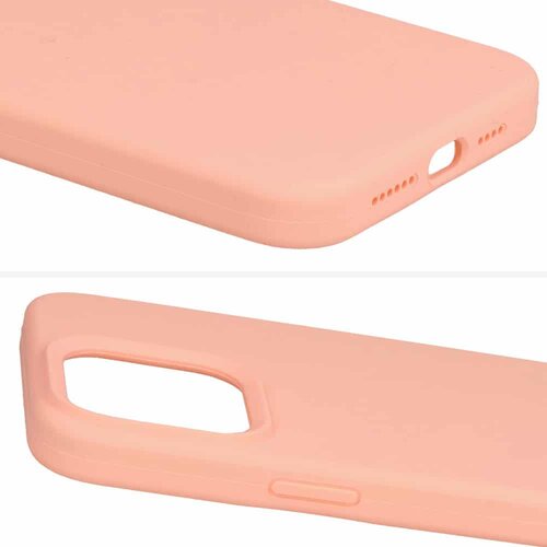  SILIKONSKA LITE MASKA ZA IPHONE 15 barva breskve Slike