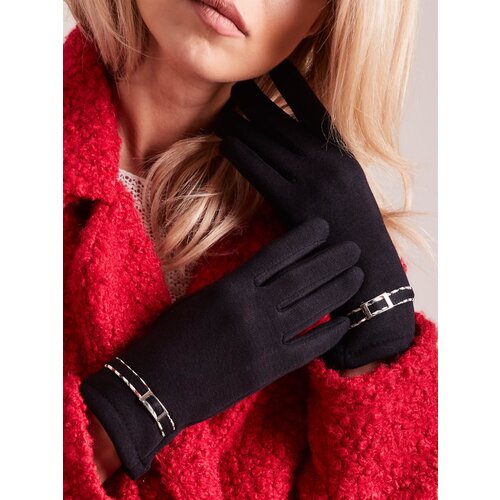 Wool Fashion Italia Gloves-AT-RK-6202-1.22-black Cijene
