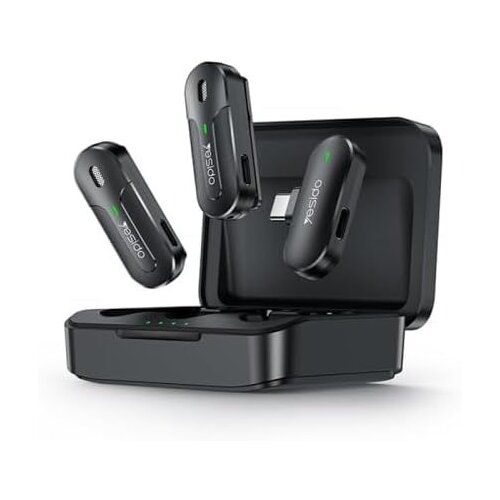 Yesido Bežični mikrofon KR17 USB-C 2 komada crni Cijene