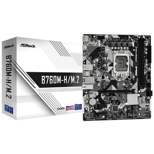 AsRock B760M-H/M.2 DDR5 matična ploča Cene