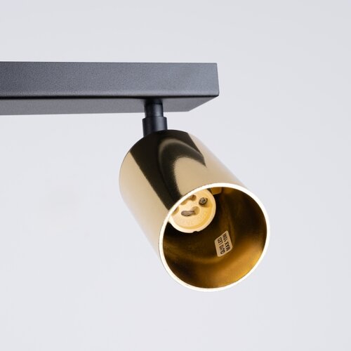 Sollux Lighting Sollux SL.1388 - Spot svetiljka WINX 6xGU10/10W/230V crna/zlatna Slike