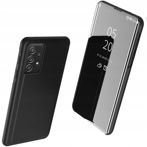 HURTEL OVITEK CLEAR VIEW ZA SAMSUNG GALAXY A73 ČRN S PREKLOPOM, (21910836) Cene