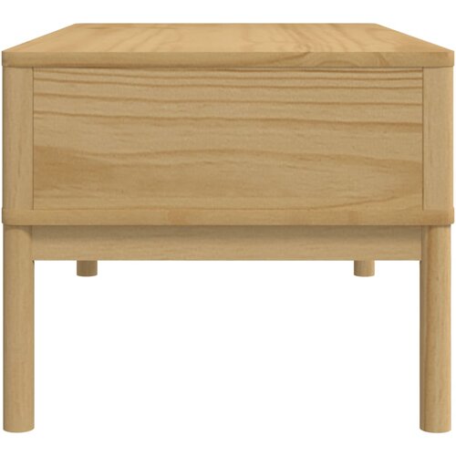 VidaXL Stolić za kavu FLORO vo&amp;scaron;tano smeđi 99x55 5x45 cm od borovine Slike