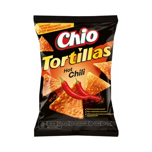 Chio Tortillas hot CHILI