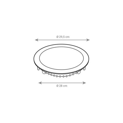 Greentech led panel ugr okr 24w 6500k ( CX-R01-24CW ) Cene