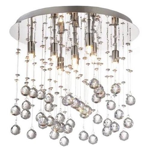 Ideal lux-led kristalna stropna lampa moonlight 8xG9/3W/230V &oslash; 40 cm hrom Cene