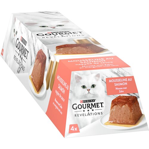  Ekonomično pakiranje Gourmet Revelations Mousse 12 x 57 g  - Losos Cijene