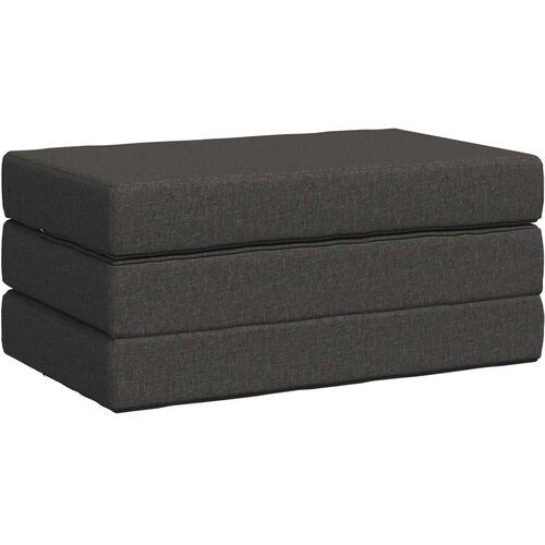 SOFA na razvlačenje 100 x 67 x 45 cm Tamnosiva Slike