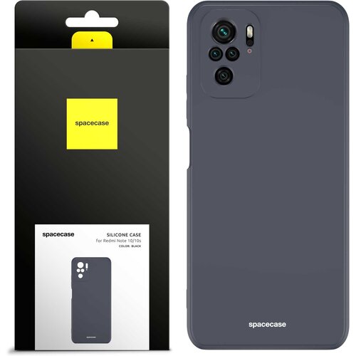 Spacecase SILIKONSKI OVITEK ZA XIAOMI REDMI NOTE 10 10S ČRN, (21963943) Cene