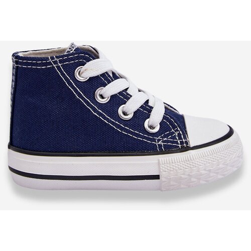Boto Children's High Sneakers navy blue Filemon Cene