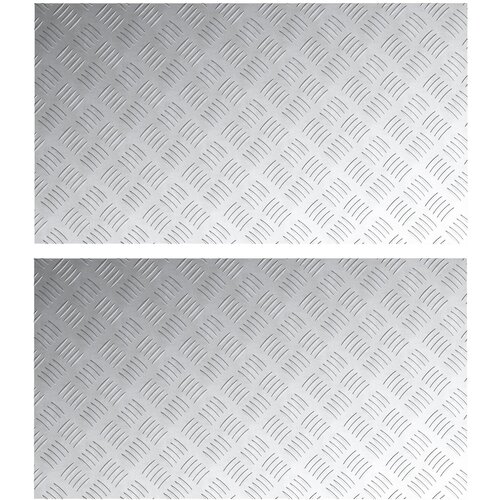 vidaXL Aluminijaste pladnje s če&scaron;njavo 2 kosa Proti drsenju 90x50 cm, (22014894) Cene